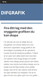 Mobile Screenshot of difgrafik.se