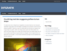 Tablet Screenshot of difgrafik.se